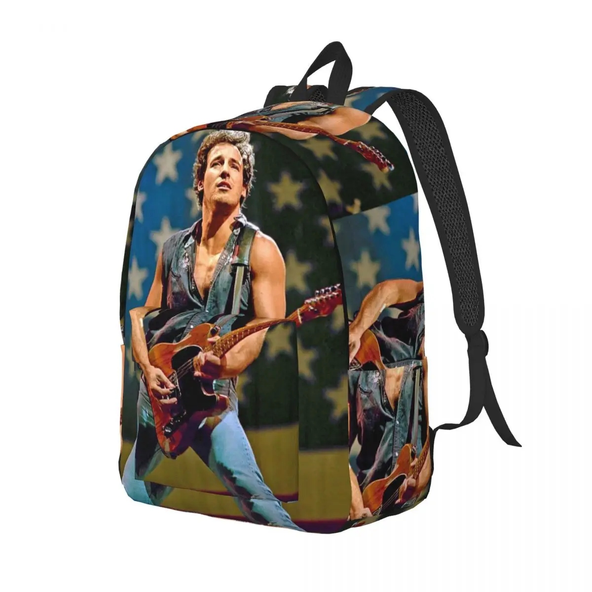 Bruce Springsteen Backpack Daypack Large Capacity Kids BookBag School Bag Shoulder Bags for Boys Girls
Bruce Springsteen Backpack Daypack Large Capacity Kids BookBag School Bag Shoulder Bags for Boys Girls