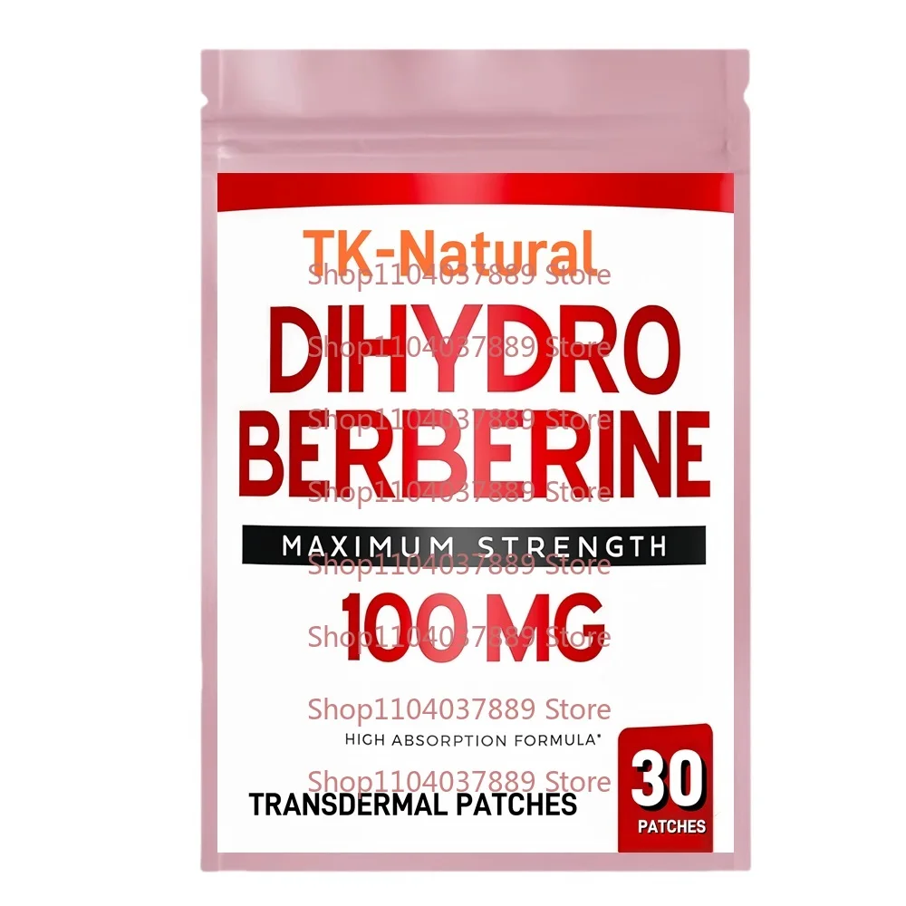 30 Patches Dihydroberberine Transdermal Patches Supports Balanced Sugar Levels & Heart Health
30 Patches Dihydroberberine Transdermal Patches Supports Balanced Sugar Levels & Heart Health