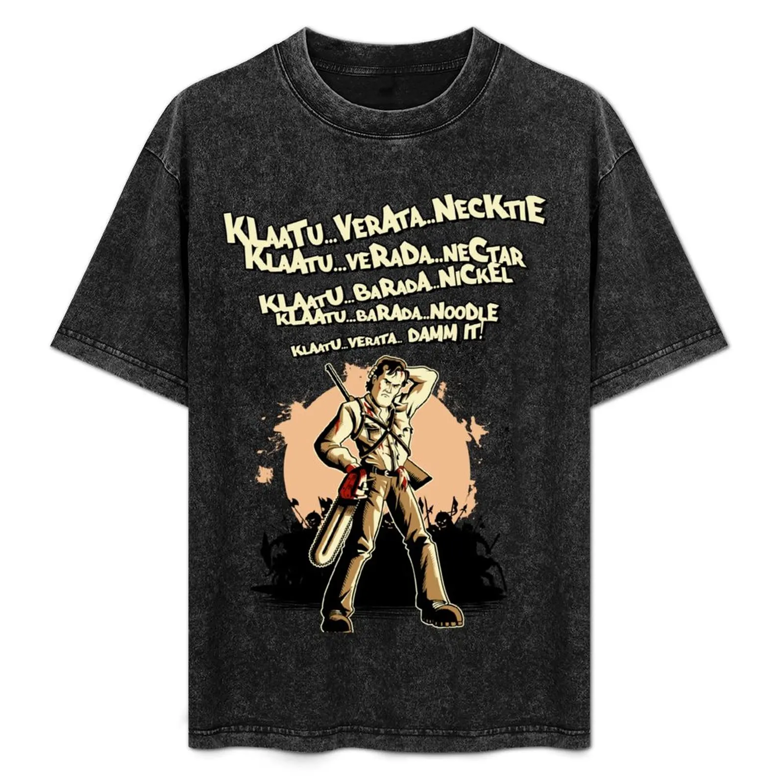 Klaatu Barada Nikto T-Shirt Anti-Wrinkle Short Sleeve T-Shirt
Klaatu Barada Nikto T-Shirt Anti-Wrinkle Short Sleeve T-Shirt