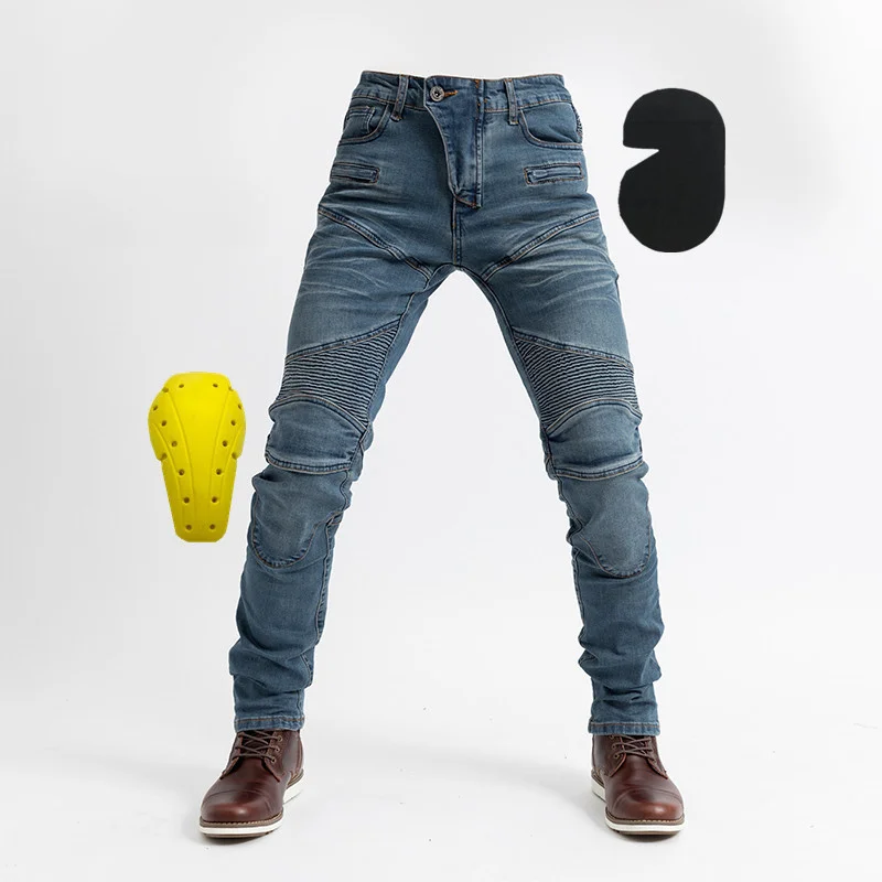 Motorcycle Racing Jeans Mens Off-Road Riding Knee Pads with Cover Outdoor Trousers Men
Motorcycle Racing Jeans Mens Off-Road Riding Knee Pads with Cover Outdoor Trousers Men