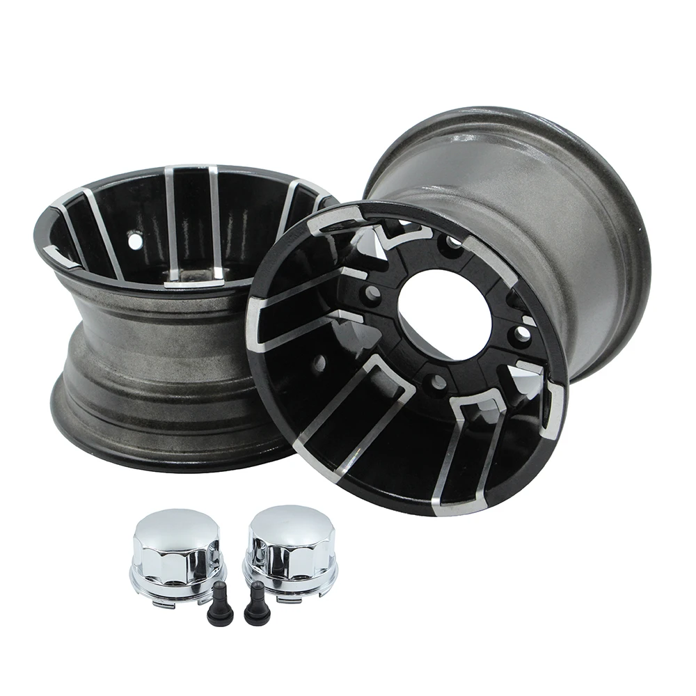 ATV 8-inch front and rear vacuum aluminum wheels suitable for four-wheel ATV, 4-wheel motorcycle, kart 19x7-8 18x9.50-8 tires
ATV 8-inch front and rear vacuum aluminum wheels suitable for four-wheel ATV, 4-wheel motorcycle, kart 19x7-8 18x9.50-8 tires