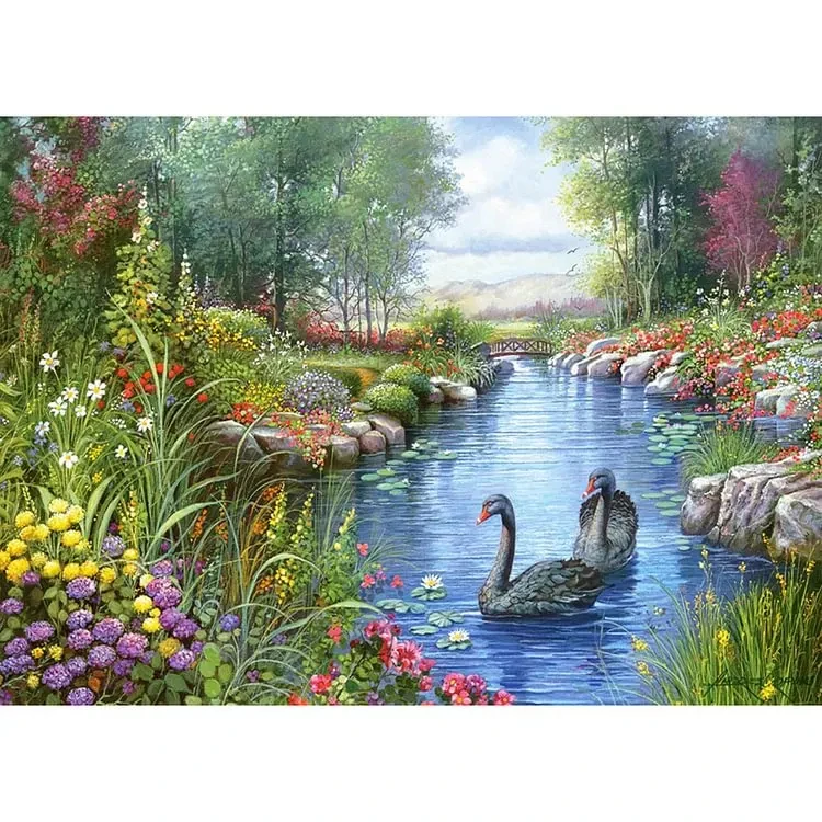 500/1000 PCS Jigsaw Puzzle Swan Lake Home Family Activity Games for Gameroom Bedroom Home Decor Frameless
500/1000 PCS Jigsaw Puzzle Swan Lake Home Family Activity Games for Gameroom Bedroom Home Decor Frameless