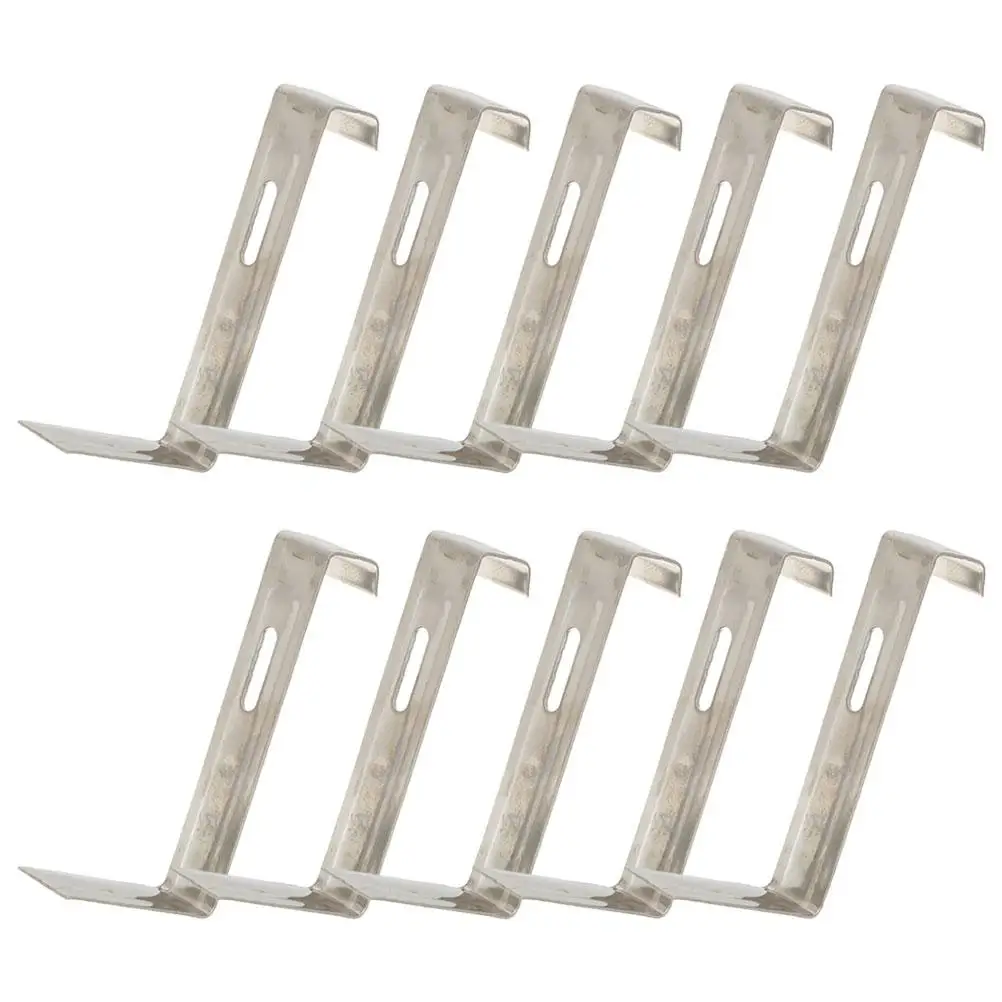 10pcs Anti-slip Buckle Durable Stainless Steel Clips 100mm -resistant Mounting Hooks Fixing Tiles Home
10pcs Anti-slip Buckle Durable Stainless Steel Clips 100mm -resistant Mounting Hooks Fixing Tiles Home