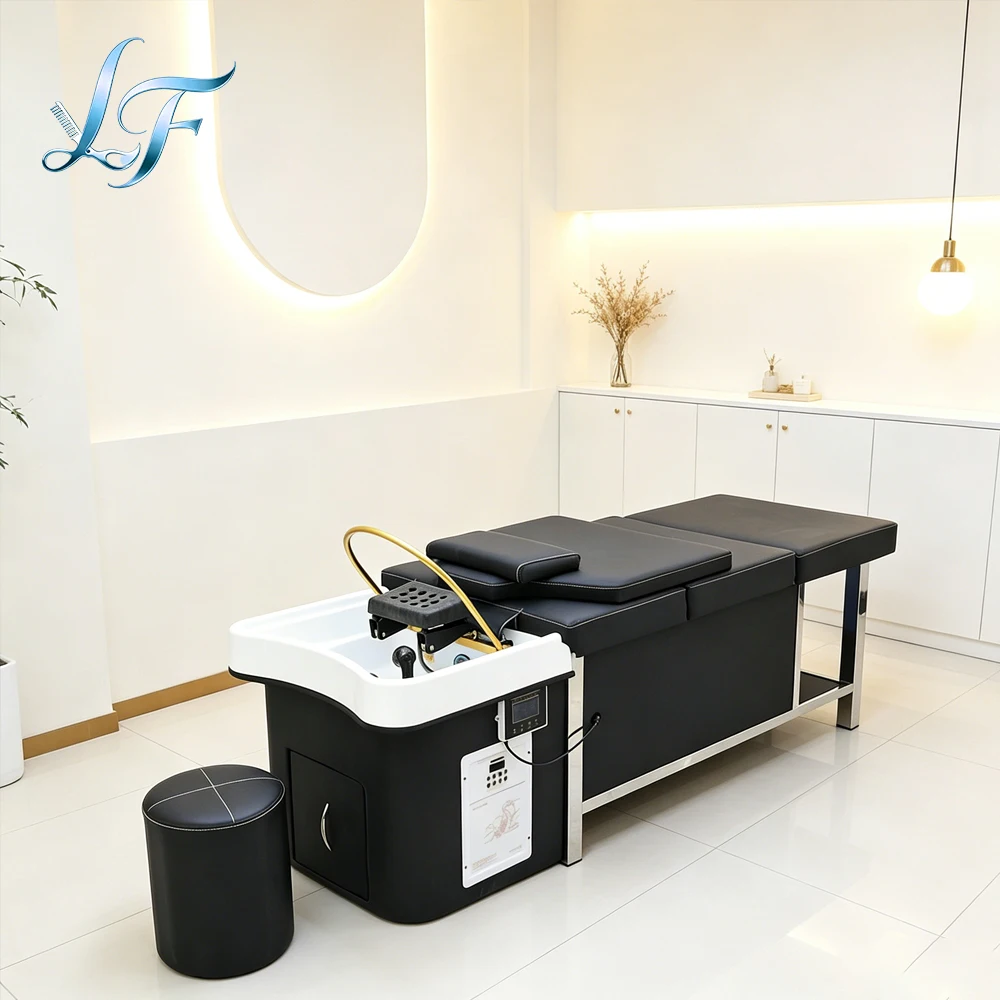 Head Spa Fumigation Shampoo Bed Hair Wash Beauty Salon Massage Table Barber Shop Commercial Furniture Durable Comfortable
Head Spa Fumigation Shampoo Bed Hair Wash Beauty Salon Massage Table Barber Shop Commercial Furniture Durable Comfortable