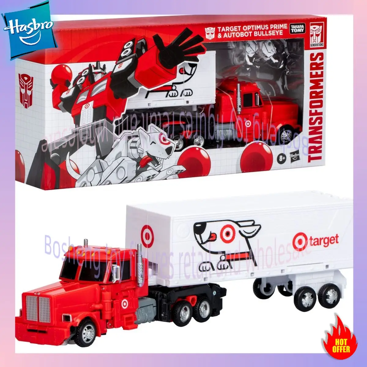 Hasbro Transformed Toys X Target Optimus Prime & Autobot Bullseye 2 Pack Exclusive Action Figure Toy Kids Gift
Hasbro Transformed Toys X Target Optimus Prime & Autobot Bullseye 2 Pack Exclusive Action Figure Toy Kids Gift