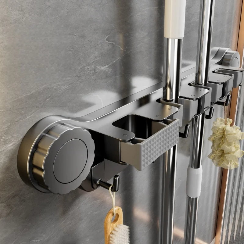 No drilling suction cup storage rack wall mounted mop storage rack rust-proof suitable for bathroom kitchen storage rack
No drilling suction cup storage rack wall mounted mop storage rack rust-proof suitable for bathroom kitchen storage rack