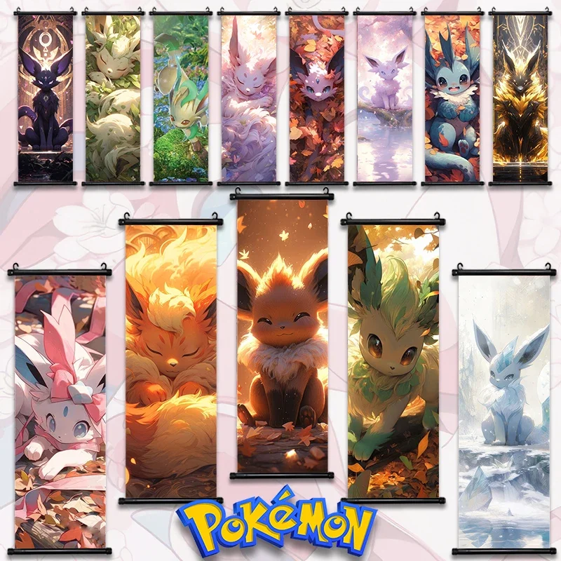 Pokemon Japanese Anime Pikachu Eevee Peripheral Modern Room Decoration Charizard Hanging Scrolls Canvas Poster Painting Wall
Pokemon Japanese Anime Pikachu Eevee Peripheral Modern Room Decoration Charizard Hanging Scrolls Canvas Poster Painting Wall