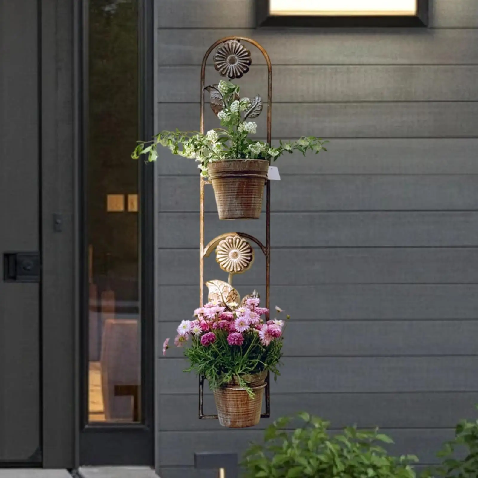 Flowerpot Home Decoration Hanger Wall Planter Hanging Plant Pot Greenery Plant Holder for Patio Fence Yard Office Countryside
Flowerpot Home Decoration Hanger Wall Planter Hanging Plant Pot Greenery Plant Holder for Patio Fence Yard Office Countryside