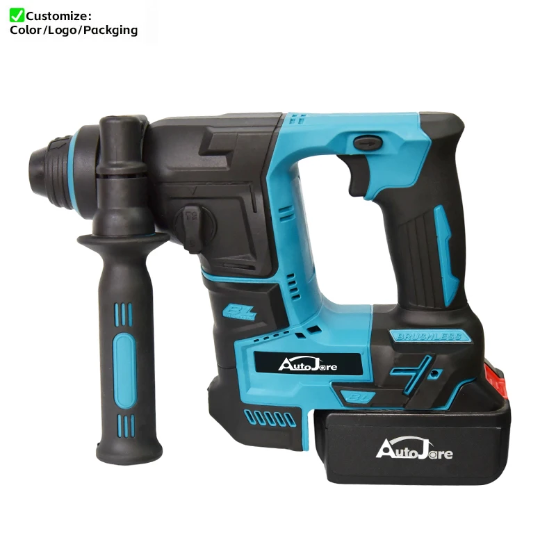 High-Power Cordless 21V 1300W Dual-Purpose Battery-Powered Electric Drill Metal Processing Machinery Rotary Hammer
High-Power Cordless 21V 1300W Dual-Purpose Battery-Powered Electric Drill Metal Processing Machinery Rotary Hammer