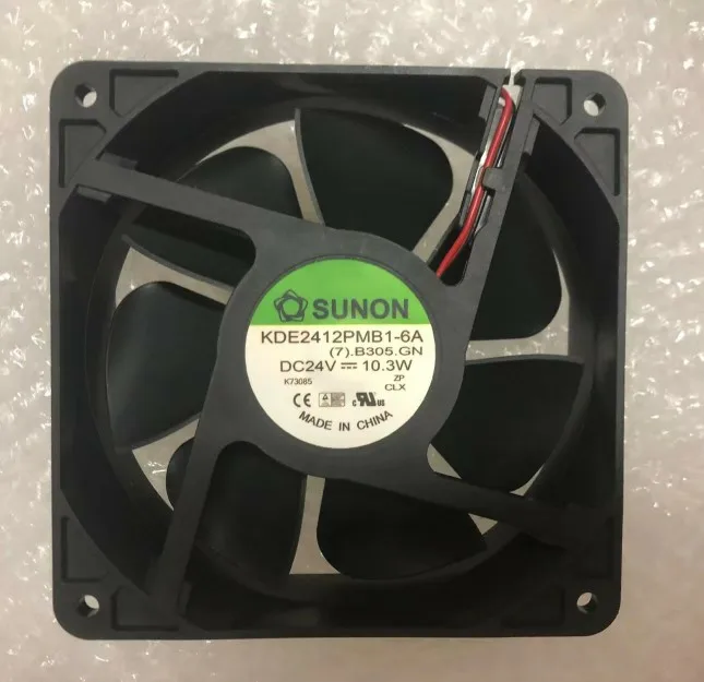 НОВЫЙ ОРИГИНАЛЬНЫЙ KDE2412PMB1-6A DC24V 10,3 Вт 12038 120x120x38 мм Охлаждающий ВЕНТИЛЯТОР РАДИАТОР 
НОВЫЙ ОРИГИНАЛЬНЫЙ KDE2412PMB1-6A DC24V 10,3 Вт 12038 120x120x38 мм Охлаждающий ВЕНТИЛЯТОР РАДИАТОР