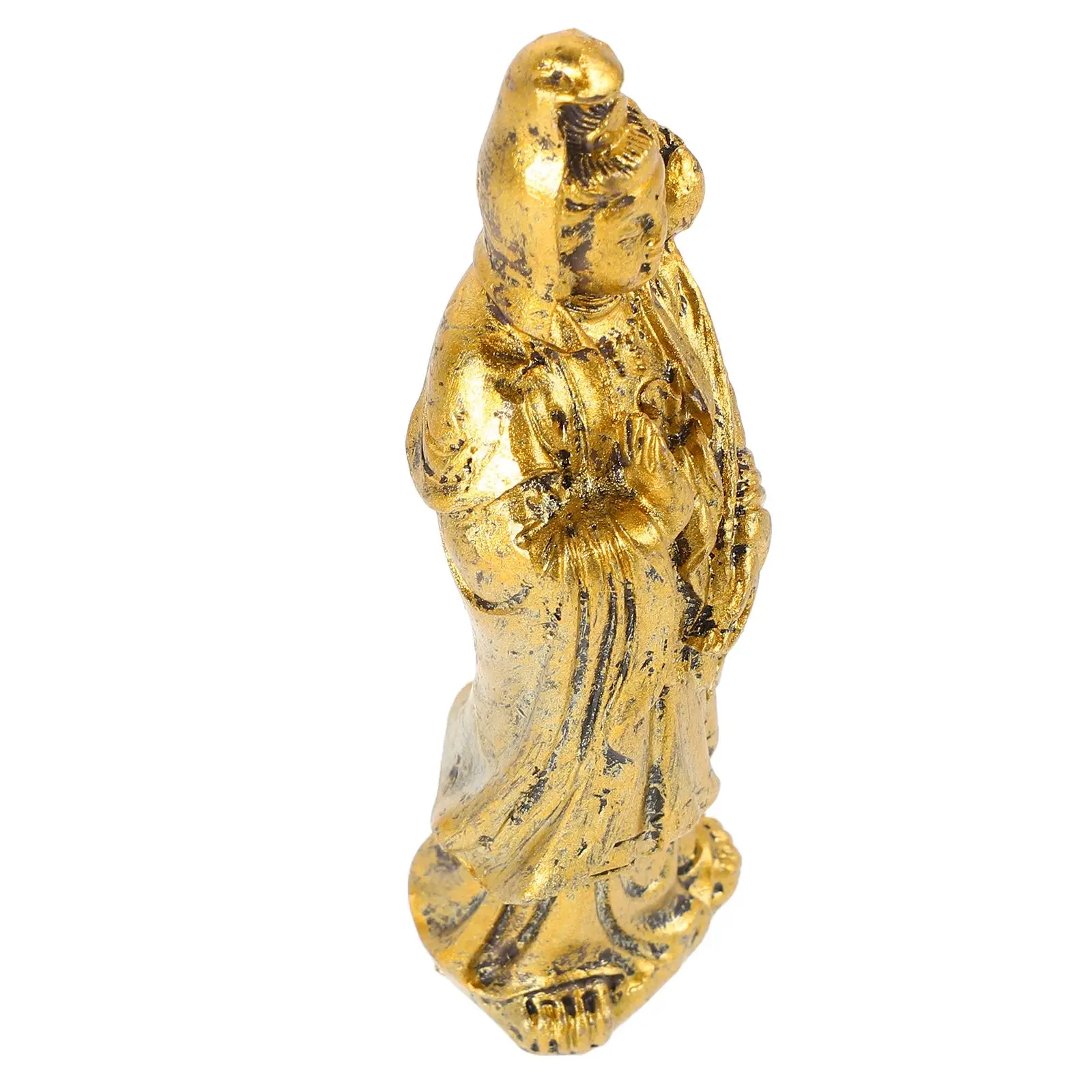Golden Small Size Copper Yin Statue Feng Shui Bodhisattva Tibetan Asian Garden Home Decor Yin Statue Easy
Golden Small Size Copper Yin Statue Feng Shui Bodhisattva Tibetan Asian Garden Home Decor Yin Statue Easy
