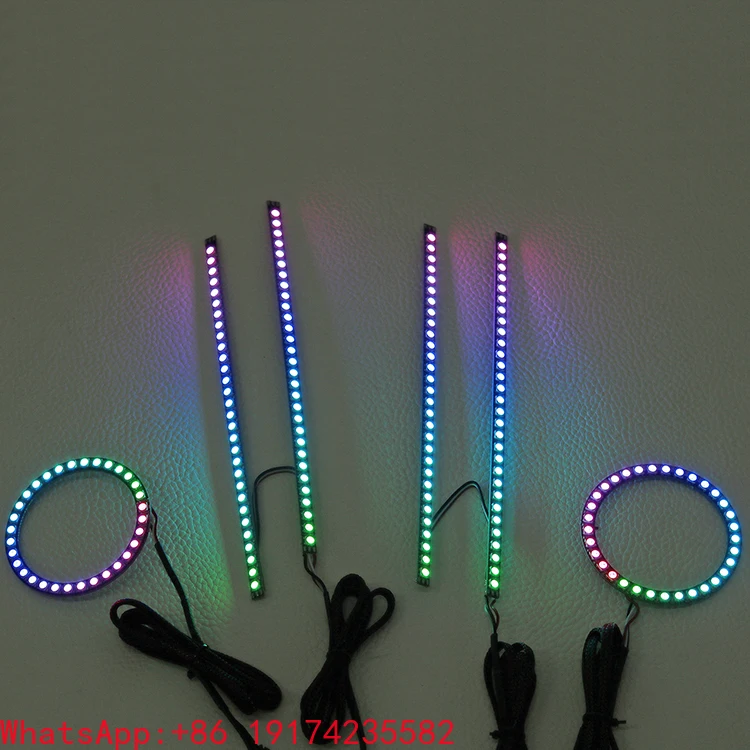 Chase RGB Halo Kits Led Decoration Headlights for Car 2013-2014 Ford Mustang
Chase RGB Halo Kits Led Decoration Headlights for Car 2013-2014 Ford Mustang