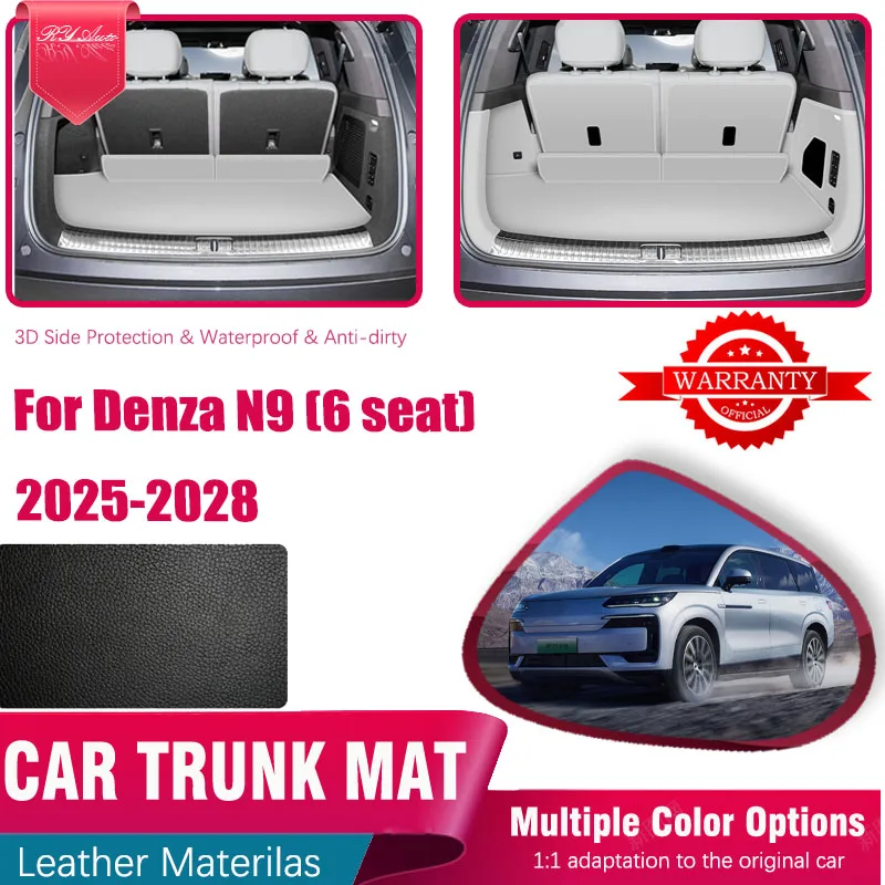 Задние коврики в багажник автомобиля для Denza N9 2025 2026 2027 2028 6 мест, кожаный коврик для хранения, чехол для багажника, внутренняя подкладка, авто аксессуары для интерьера
Задние коврики в багажник автомобиля для Denza N9 2025 2026 2027 2028 6 мест, кожаный коврик для хранения, чехол для багажника, внутренняя подкладка, авто аксессуары для интерьера