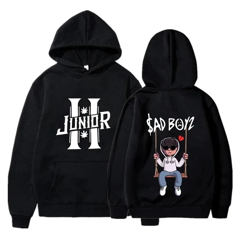 Spring Men's Hoodies Junior H Sad Boys Harajuku Girls Hip Hop Pullover Fancy Music Gift Casual Loose Comfortable Sweatshirt
Spring Men's Hoodies Junior H Sad Boys Harajuku Girls Hip Hop Pullover Fancy Music Gift Casual Loose Comfortable Sweatshirt