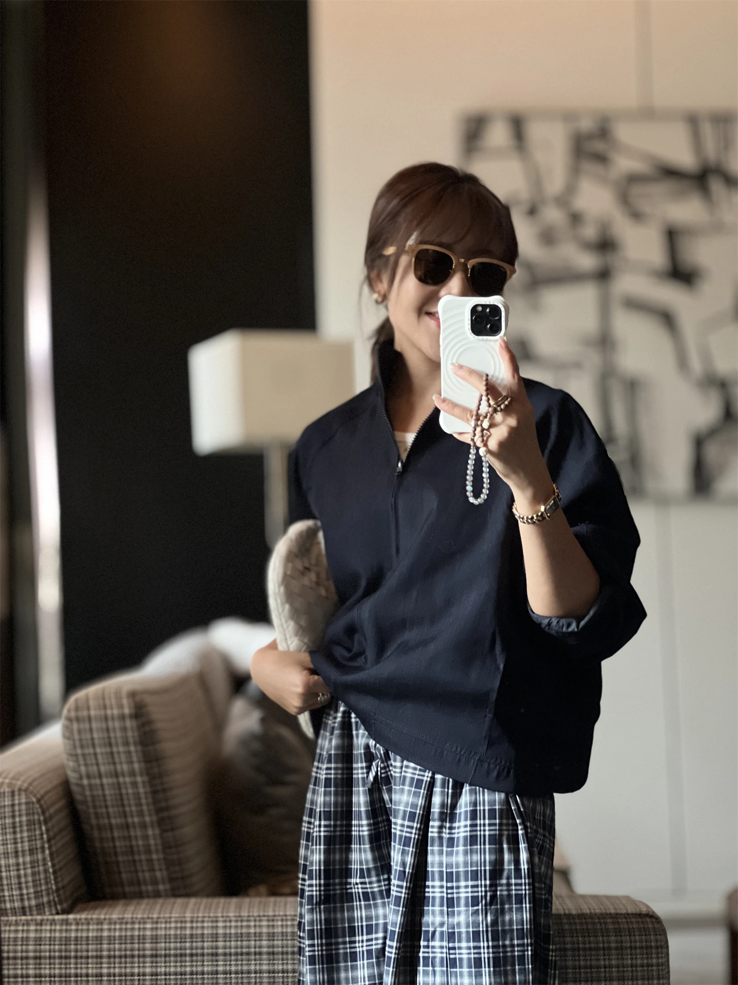 Loose Fit Zipper Jacket Blue Denim Stand Collar Short Outerwear Casual Style Women's Cotton Polyester Blend Spring Season
Loose Fit Zipper Jacket Blue Denim Stand Collar Short Outerwear Casual Style Women's Cotton Polyester Blend Spring Season