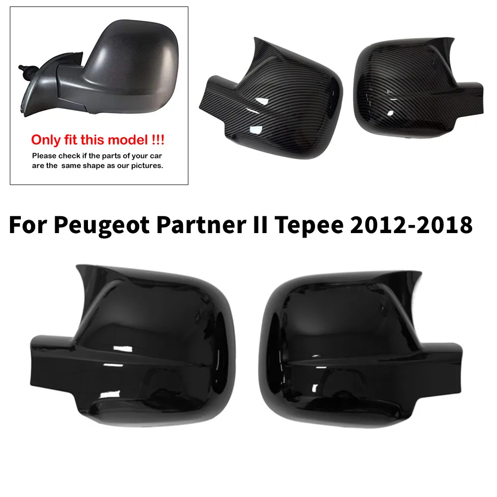 2PCS For Peugeot Partner II Tepee 2012-2018 Rearview Side Mirror Cover Wing Cap Exterior Door Rear View Trim Car Decoration
2PCS For Peugeot Partner II Tepee 2012-2018 Rearview Side Mirror Cover Wing Cap Exterior Door Rear View Trim Car Decoration