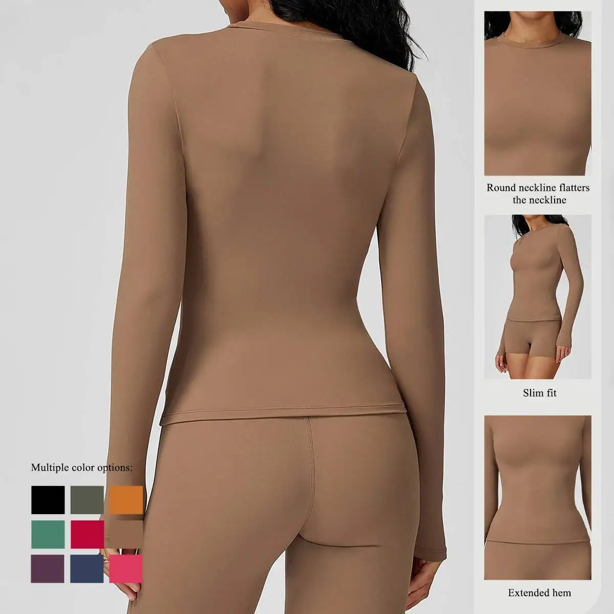 Sports Top Woman Workout Clothes Gym Tops Breathable Quick Dry Long Sleeves Shirt Casual Pilates Running Yoga Shirts
Sports Top Woman Workout Clothes Gym Tops Breathable Quick Dry Long Sleeves Shirt Casual Pilates Running Yoga Shirts