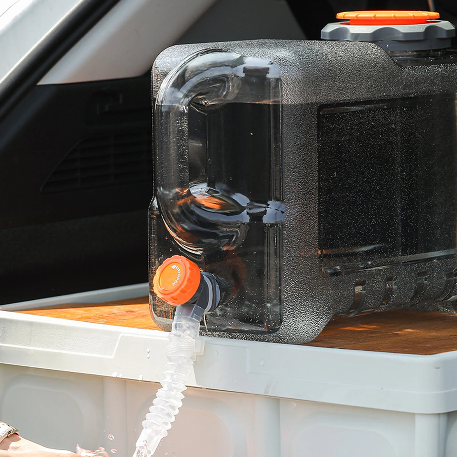 Water Container with Spigot No Leakage Water Tank Convenient Handle Camping Bucket for Camping Vehicle Car Outdoor Hiking Picnic
Water Container with Spigot No Leakage Water Tank Convenient Handle Camping Bucket for Camping Vehicle Car Outdoor Hiking Picnic
