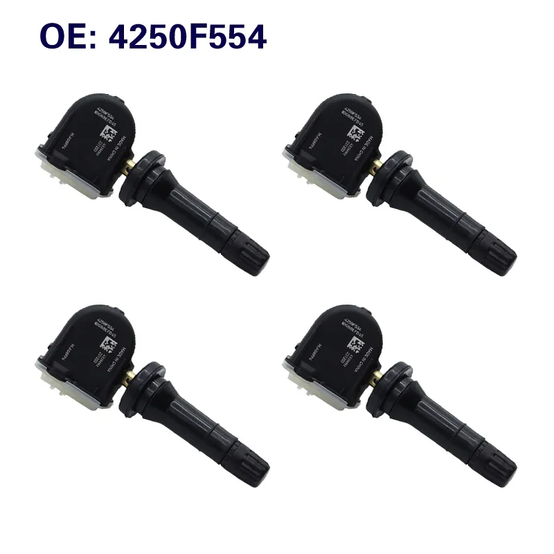 4PCS TPMS Sensor 4250F554 Tire Pressure Sensor 433MHz For Mitsubishi Outlander 2018-2021 ASX
4PCS TPMS Sensor 4250F554 Tire Pressure Sensor 433MHz For Mitsubishi Outlander 2018-2021 ASX