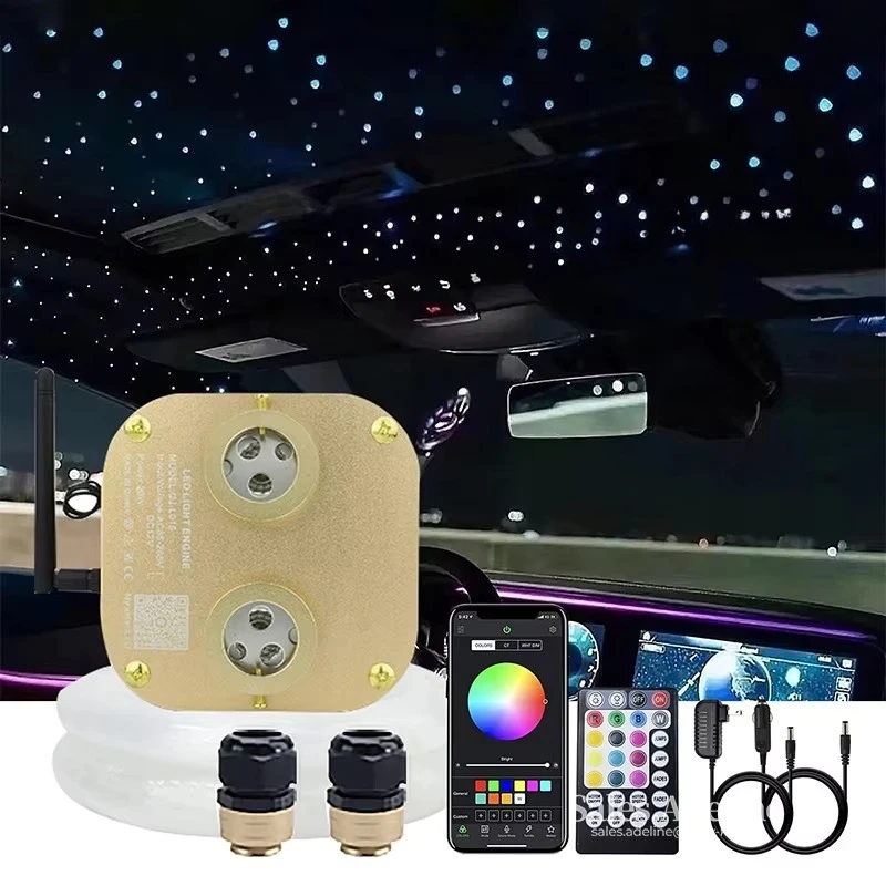 DIY LED Star Ceiling Custm Car Fiber Optic Lighting Car Star Headliner Kit with 1.0mm 1.5mm Fiber Optic Cable
DIY LED Star Ceiling Custm Car Fiber Optic Lighting Car Star Headliner Kit with 1.0mm 1.5mm Fiber Optic Cable