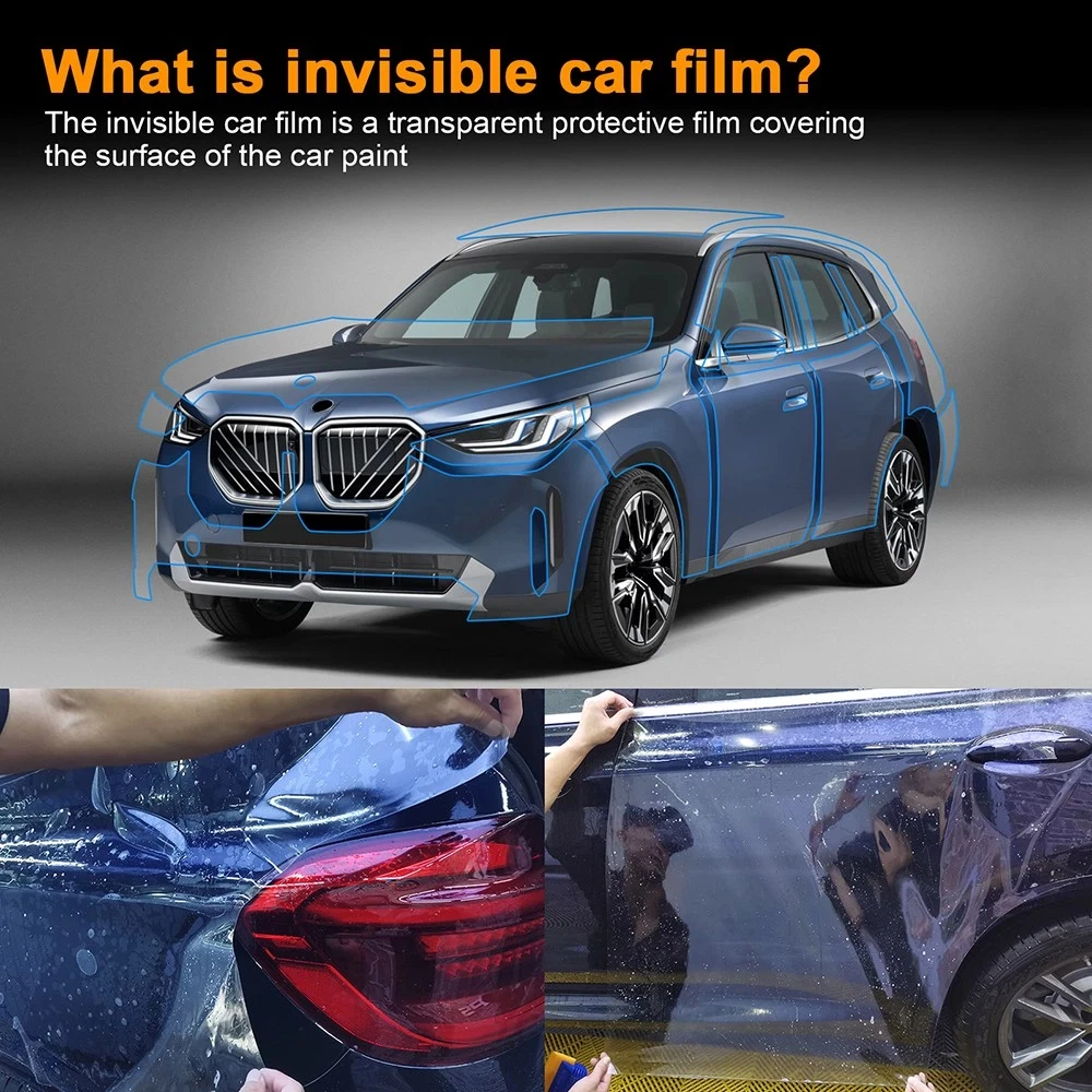 8.5Mil TPU Scratch-resistant Car Paint Protection Film For BMW X3 M50M Sport 30 G45 2025-UP Car Body Transparent Bra Per-cut PPF
8.5Mil TPU Scratch-resistant Car Paint Protection Film For BMW X3 M50M Sport 30 G45 2025-UP Car Body Transparent Bra Per-cut PPF
