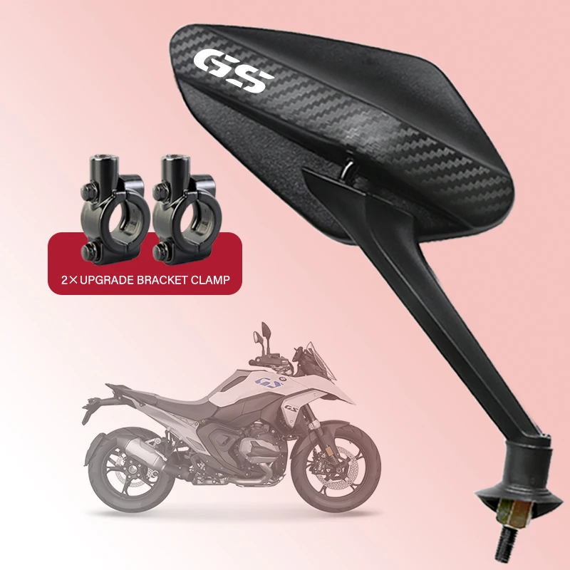 2Pcs/Pair Universal Carbon Fiber Motorcycle Rear view Mirrors For BMW R1250GS R1200GS F850GS F750GS G310GS F800GS F700GS
2Pcs/Pair Universal Carbon Fiber Motorcycle Rear view Mirrors For BMW R1250GS R1200GS F850GS F750GS G310GS F800GS F700GS