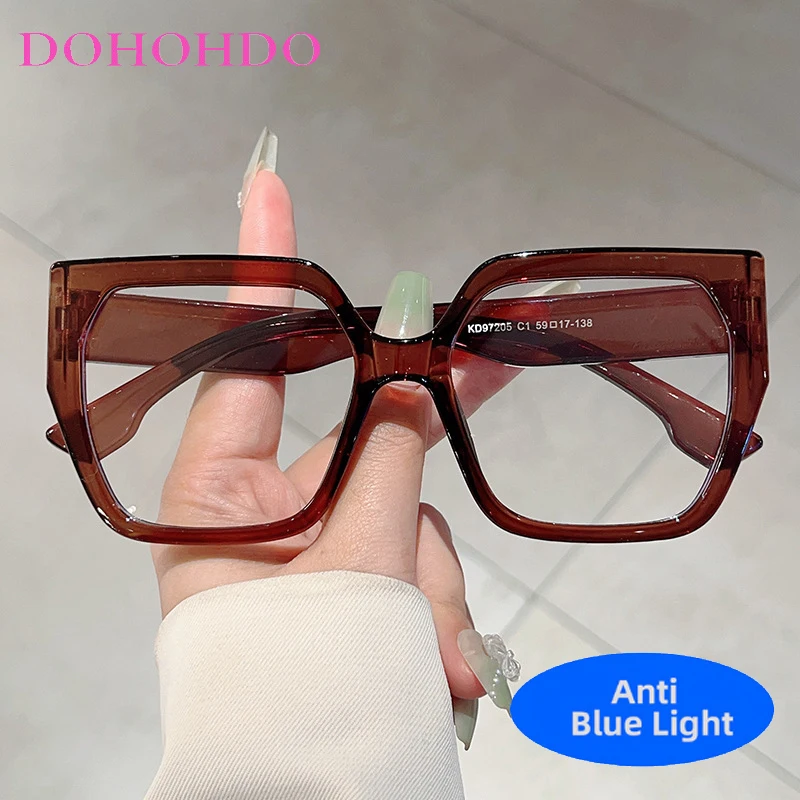 Brand Designer Retro Luxury Big Square Eyeglasses Men Women Computer Anti Blue Light Glasses Fashion Classic Reading Eyeglasses
Brand Designer Retro Luxury Big Square Eyeglasses Men Women Computer Anti Blue Light Glasses Fashion Classic Reading Eyeglasses