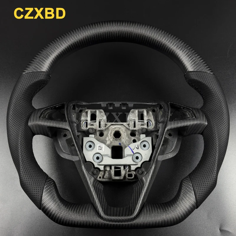 Fit For Ford Mondeo Edge Real Carbon Fiber Steering Wheel High Quality Leather Racing Wheel Customized
Fit For Ford Mondeo Edge Real Carbon Fiber Steering Wheel High Quality Leather Racing Wheel Customized