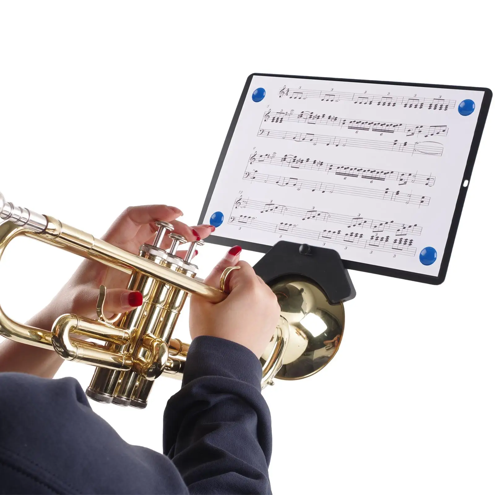 Marching Lyre Music Stand for Sheet Music Mounting to Arm Professional Arm Clamp Compact Sheet Music Stand Marching Lyre Stand
Marching Lyre Music Stand for Sheet Music Mounting to Arm Professional Arm Clamp Compact Sheet Music Stand Marching Lyre Stand
