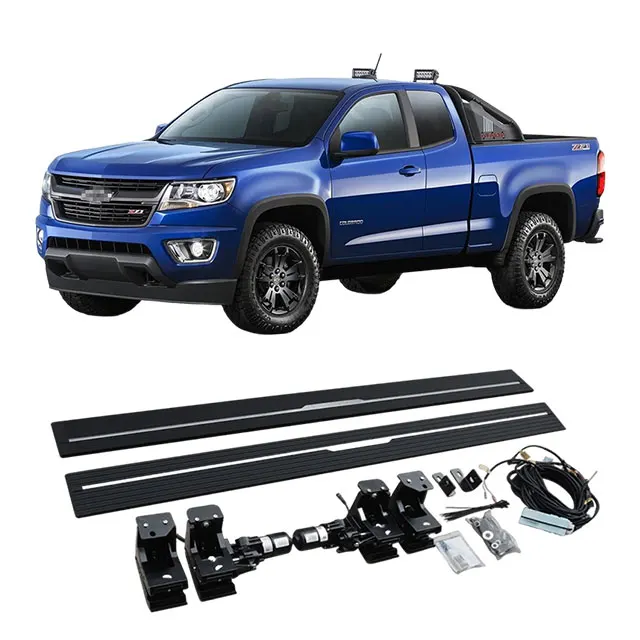 Автоматическая электрическая боковая подножка для Chevrolet Colorado 4WD Crew Cab ZR2 2015+
Автоматическая электрическая боковая подножка для Chevrolet Colorado 4WD Crew Cab ZR2 2015+