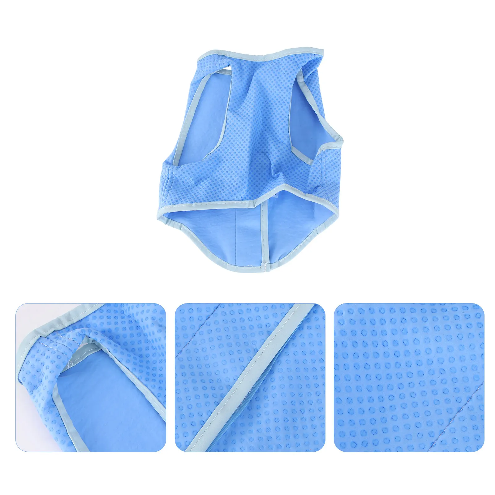 Cooling Vest Summer Pet Dog Garment Fashion Puppy Harness Breathable Durable Coolness Vest Washable Dog Clothes PVA Material
Cooling Vest Summer Pet Dog Garment Fashion Puppy Harness Breathable Durable Coolness Vest Washable Dog Clothes PVA Material