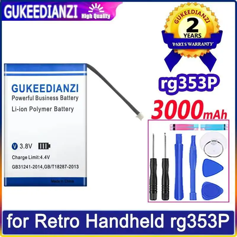 3000 мАч для Anbernic RG353P ретро портативная игровая консоль, замена аккумулятора премиум-класса
3000 мАч для Anbernic RG353P ретро портативная игровая консоль, замена аккумулятора премиум-класса