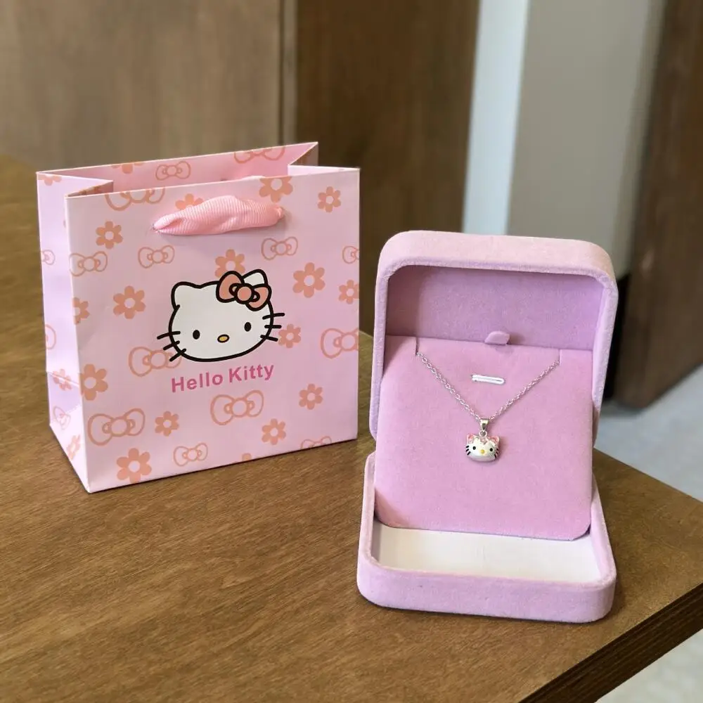 Ожерелья «Hello Kitty», милый папоротник, кулон «Женский кот», цепочка на ключицу, детская женская подарочная коробка на день рождения в стиле аниме для лучшего друга, Kawaii
Ожерелья «Hello Kitty», милый папоротник, кулон «Женский кот», цепочка на ключицу, детская женская подарочная коробка на день рождения в стиле аниме для лучшего друга, Kawaii