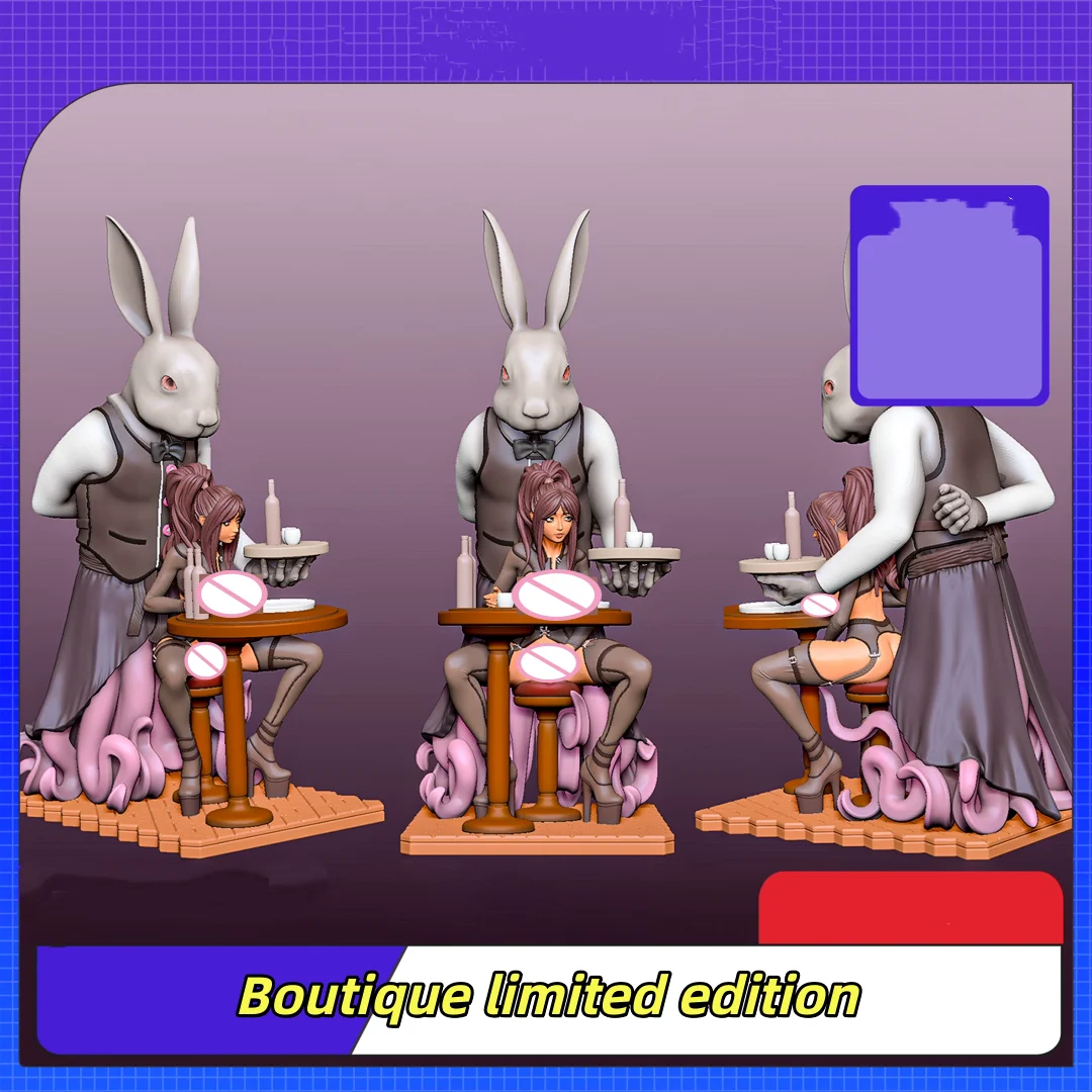 1/24 Scale 140mm total height Resin Figure Model Kit Alice's Crazy Tea Party Rare Collection Edition Nsfw Unassembled Unpainted
1/24 Scale 140mm total height Resin Figure Model Kit Alice's Crazy Tea Party Rare Collection Edition Nsfw Unassembled Unpainted