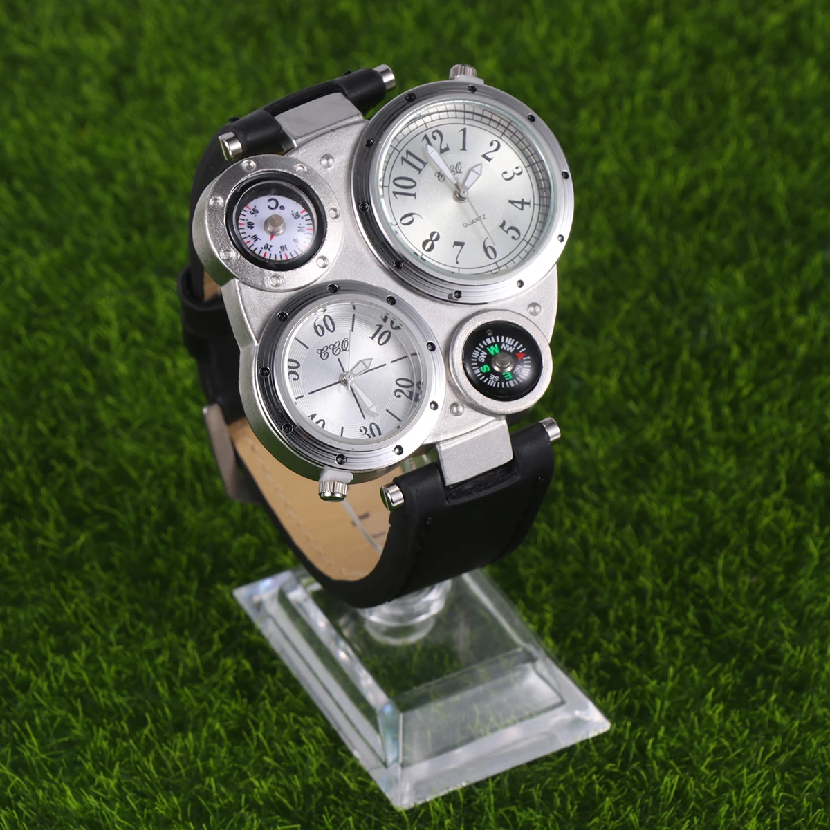 1pcs Watch For Men Zone Quartz Watch Thermometer Compass Outdoor Sports Black Fashionable Durable
1pcs Watch For Men Zone Quartz Watch Thermometer Compass Outdoor Sports Black Fashionable Durable