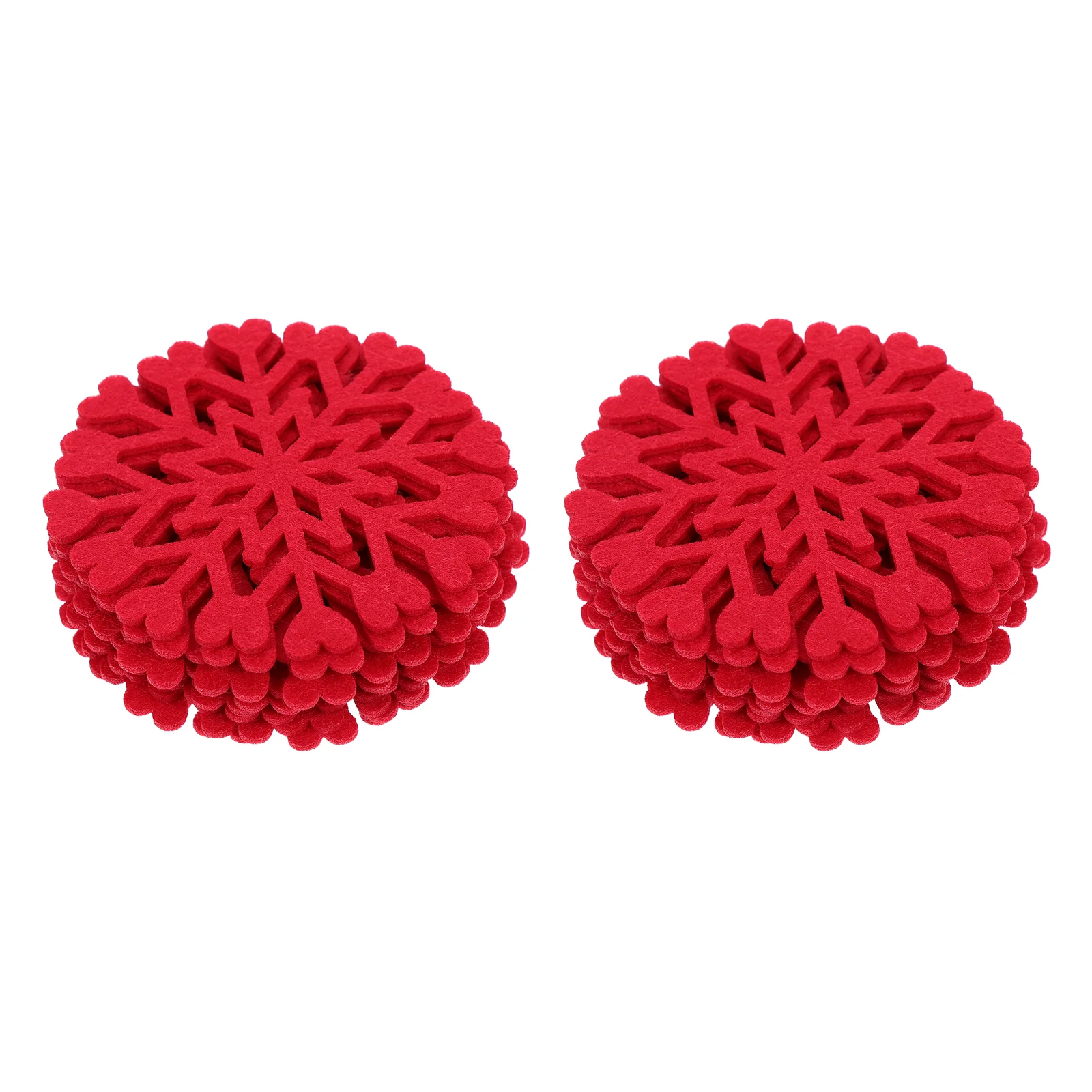 12 Pcs Snowflake Coasters Felt Fabric Anti Skid Heat Insulation Christmas Mug Mat Non Slip Table Pad Gifts
12 Pcs Snowflake Coasters Felt Fabric Anti Skid Heat Insulation Christmas Mug Mat Non Slip Table Pad Gifts