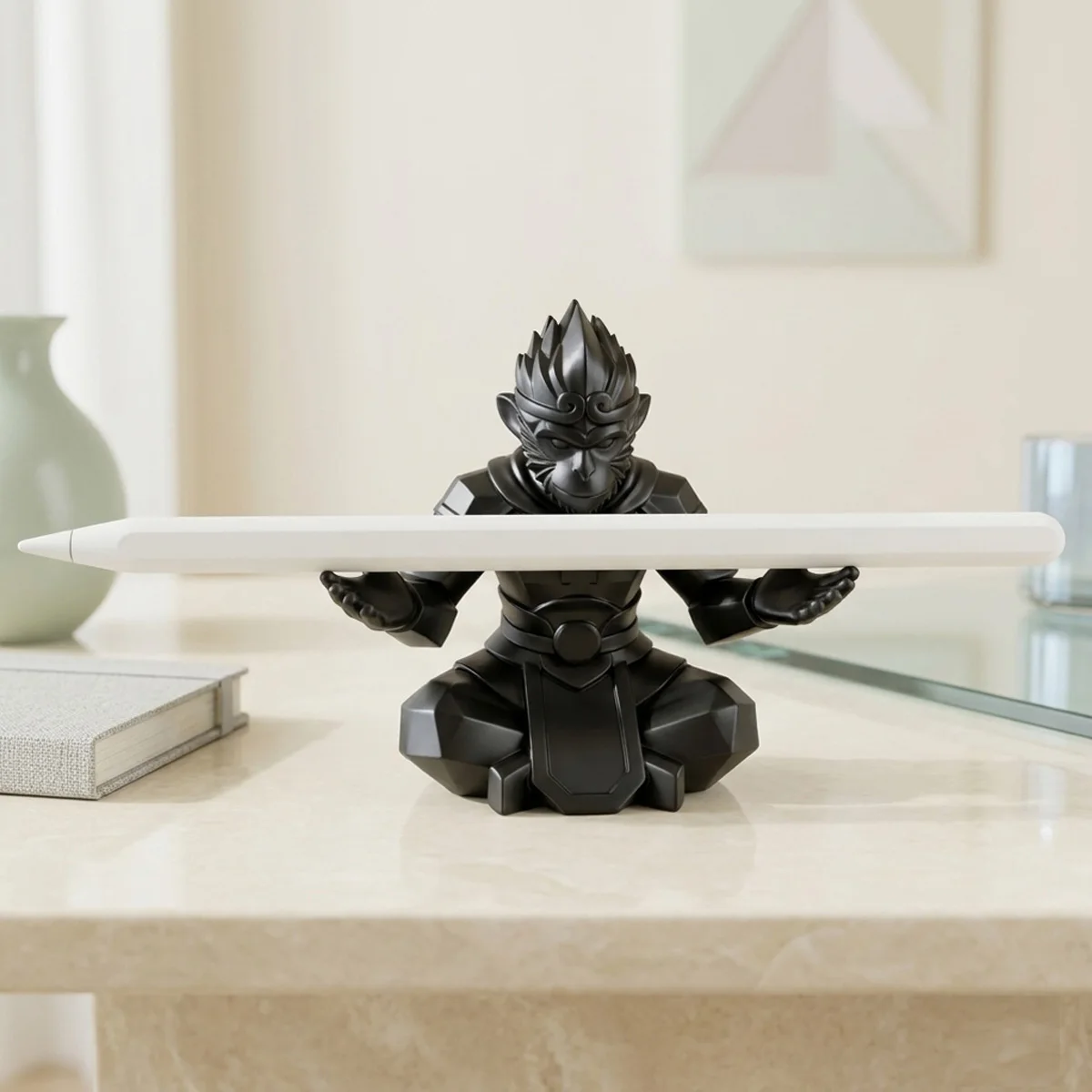 3D Printed Monkey King Pen Holder Desktop Pen Stand Aesthetic Home Office Decor Vintage Desk Organizer Art Ornament Gift
3D Printed Monkey King Pen Holder Desktop Pen Stand Aesthetic Home Office Decor Vintage Desk Organizer Art Ornament Gift