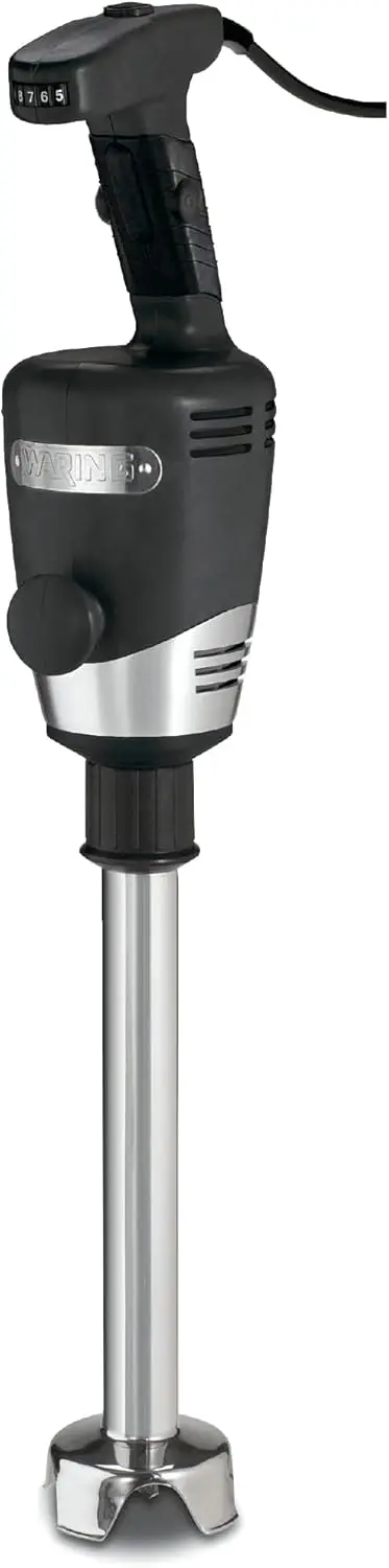 Commerical Wsb50 Big Stix Heavy Duty Immersion Blender, 12"" Removable Shaft, 1 Hp/700 Watt Variable Speed Motor, 120V, 5-15
Commerical Wsb50 Big Stix Heavy Duty Immersion Blender, 12"" Removable Shaft, 1 Hp/700 Watt Variable Speed Motor, 120V, 5-15