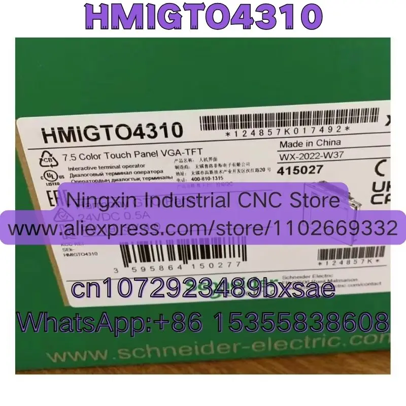 Latest Quotation Brand New HMIGTO4310 Touch Screen
Latest Quotation Brand New HMIGTO4310 Touch Screen