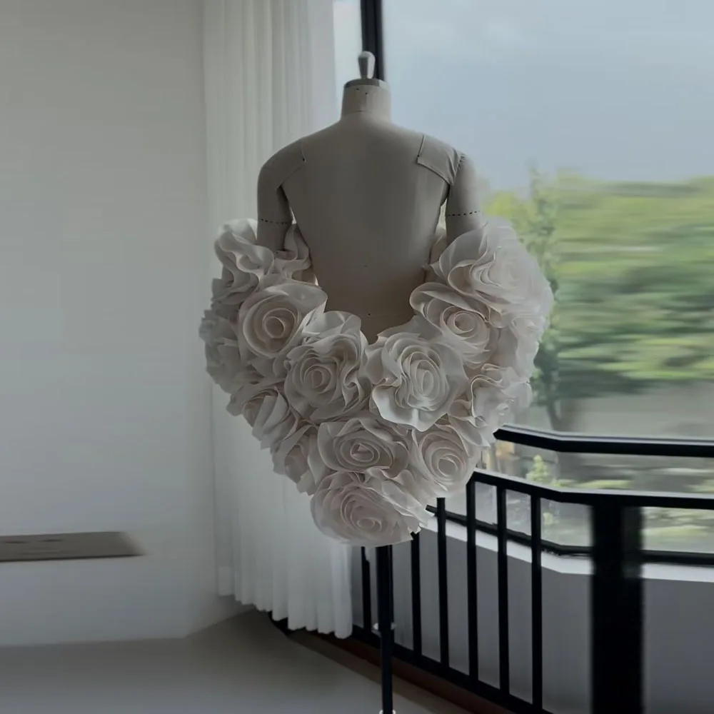 Beautiful Handmade 3D Flower Short Women Cape Floral Jacket Women Outwear Outfit Bridal Jacket Cape
Beautiful Handmade 3D Flower Short Women Cape Floral Jacket Women Outwear Outfit Bridal Jacket Cape