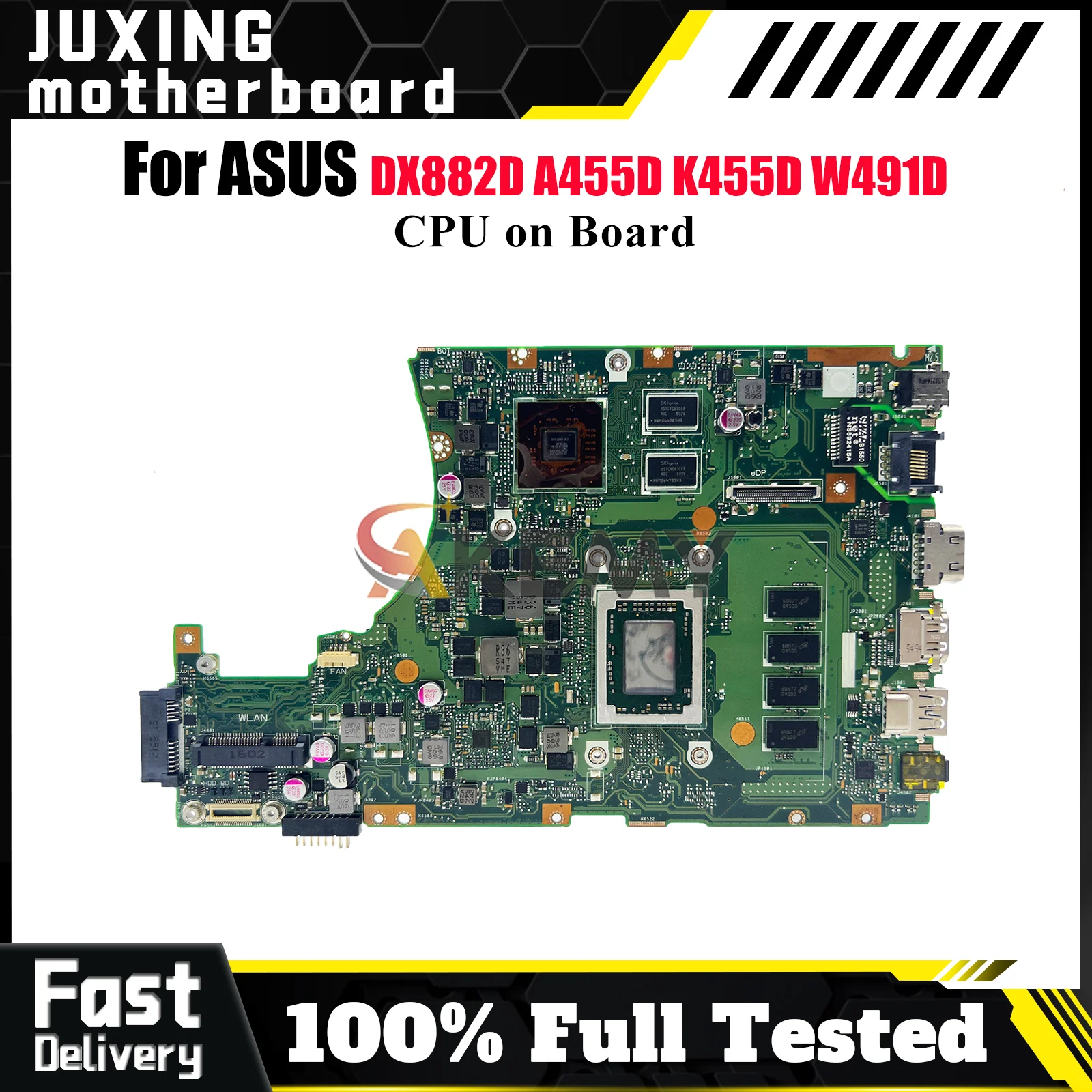 X455DG Laptop Motherboard For ASUS VivoBook X455DG K455D W419D X455D W491D A455D DX882D Notebook Mainboard W/ CPU fast ship stk
X455DG Laptop Motherboard For ASUS VivoBook X455DG K455D W419D X455D W491D A455D DX882D Notebook Mainboard W/ CPU fast ship stk