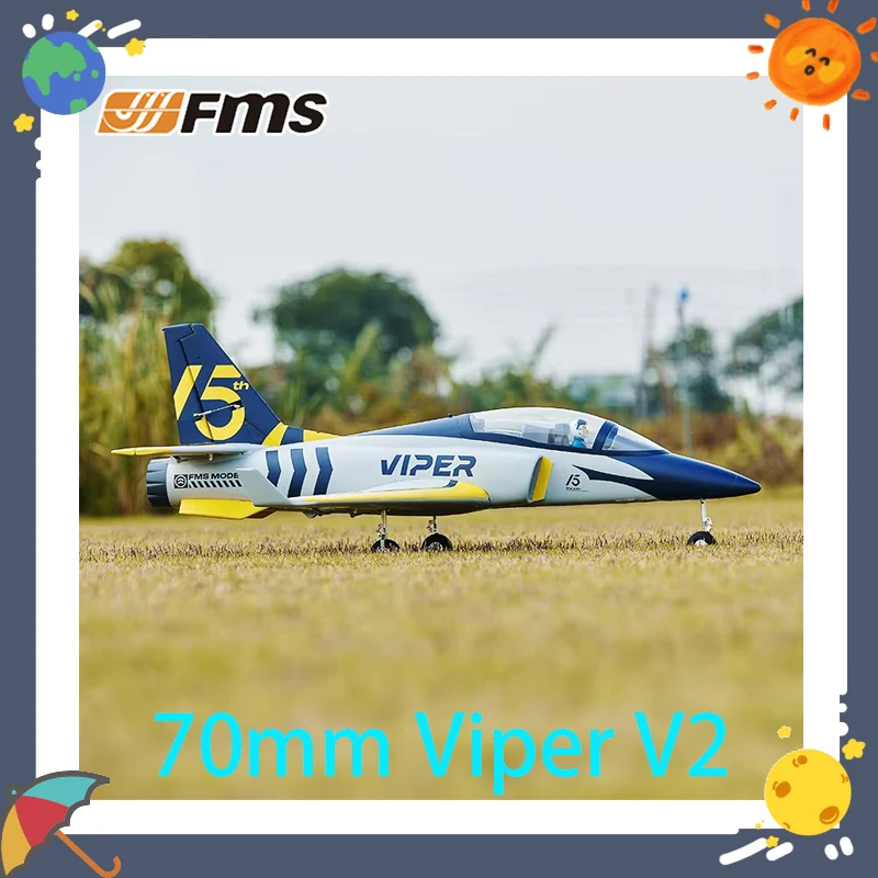 Fms 70 мм Viper V2 15-летие, новая модель самолета с покрытием, сборка из пенопласта с фиксированным крылом, входной канал, модель самолета
Fms 70 мм Viper V2 15-летие, новая модель самолета с покрытием, сборка из пенопласта с фиксированным крылом, входной канал, модель самолета