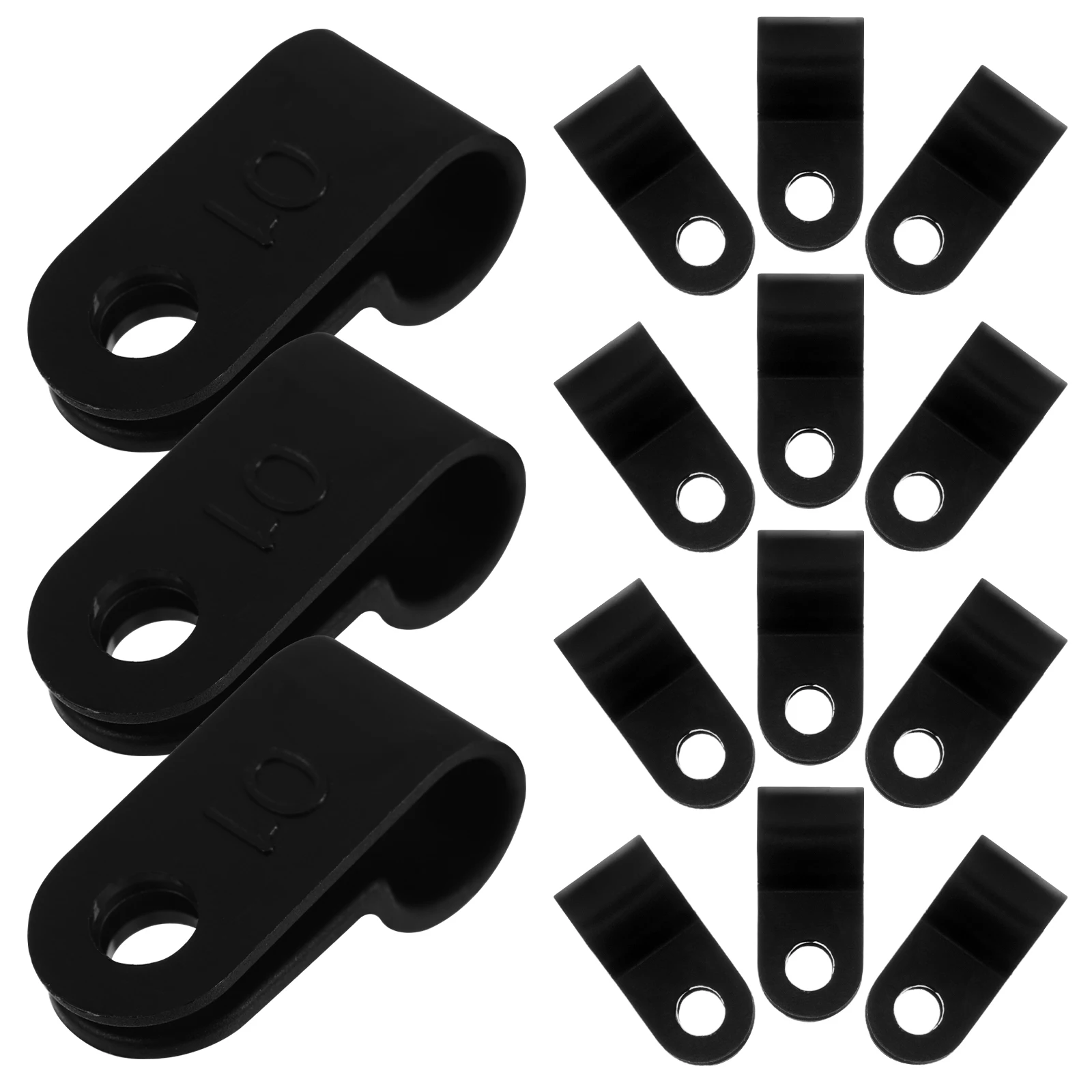 100pcs Cable Clamps R-type Nylon Buckles for Wire Management Home Office Factory Cord Fasteners Wire Rope Clips
100pcs Cable Clamps R-type Nylon Buckles for Wire Management Home Office Factory Cord Fasteners Wire Rope Clips