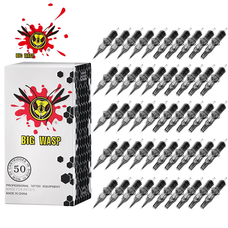 BIGWASP игла для татуировки картриджи для татуировки RL/RM/RS круглый лайнер одноразовые стерилизованные безопасные иглы для тату-машин 50 шт./лот
BIGWASP игла для татуировки картриджи для татуировки RL/RM/RS круглый лайнер одноразовые стерилизованные безопасные иглы для тату-машин 50 шт./лот