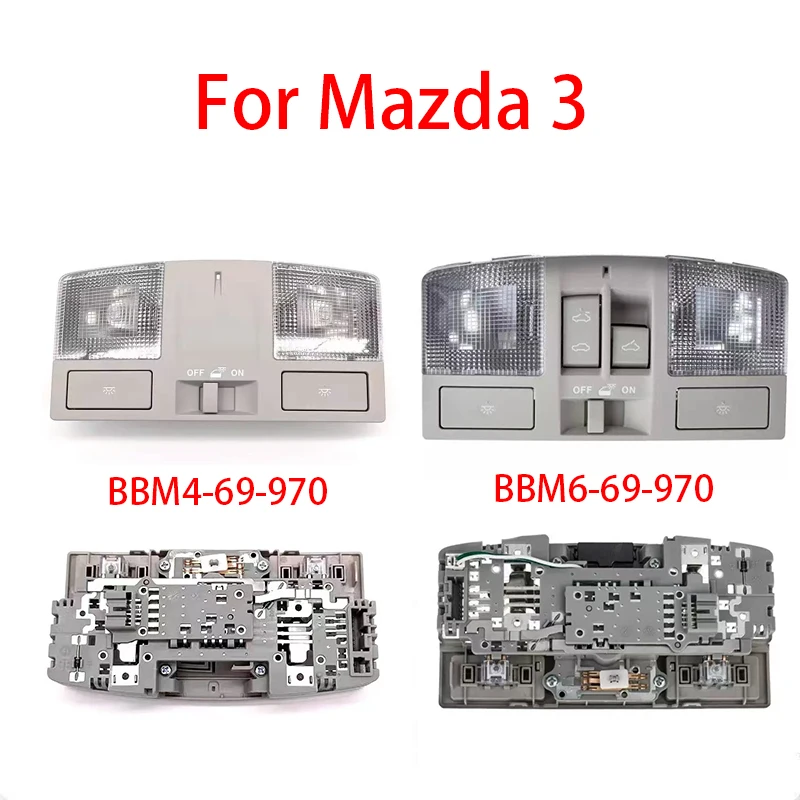 for Mazda 3 2010-2013 (BK/BL Models) BBM6-69-970 Roof Reading Light with Sunroof Switch – Plastic Replacement
for Mazda 3 2010-2013 (BK/BL Models) BBM6-69-970 Roof Reading Light with Sunroof Switch – Plastic Replacement