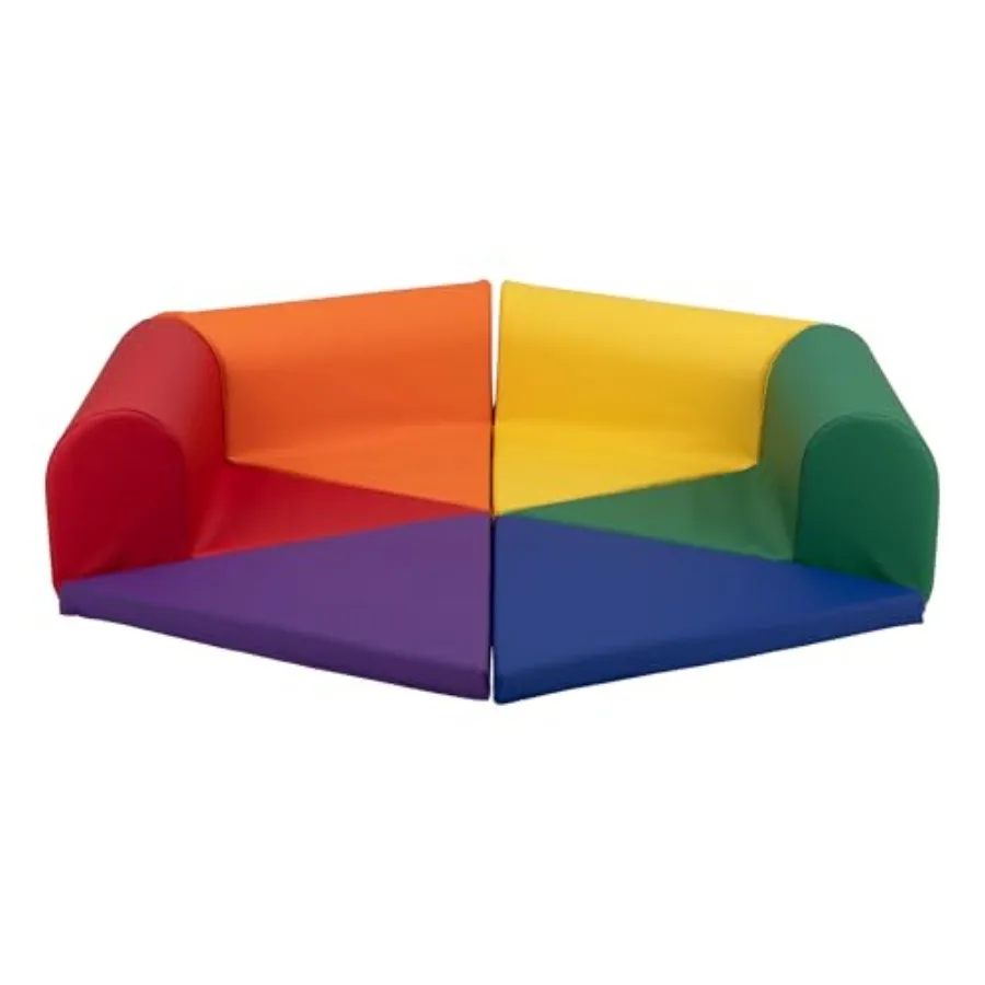 Rainbow Floor Hexagon Play Mat - Safe Versatile and Colorful Learning Space for
Rainbow Floor Hexagon Play Mat - Safe Versatile and Colorful Learning Space for