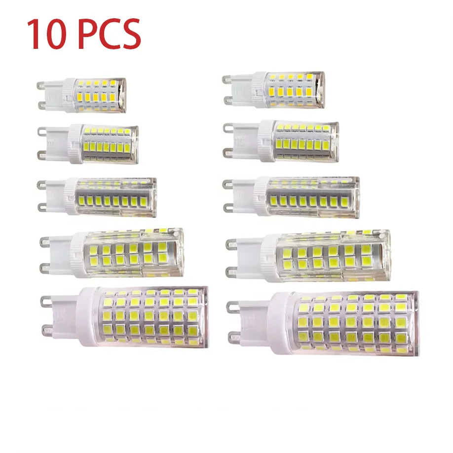 10 / комплект 5W - 18W G9 Светодиодные кукурузные лампочки AC 220V 360 ° Освещение Керамические лампы Теплые / Холодные / Нейтральные белые светодиодные лампы Домой Быстрая доставка 6 - 8 дней Доставка бесплатно
10 / комплект 5W - 18W G9 Светодиодные кукурузные лампочки AC 220V 360 ° Освещение Керамические лампы Теплые / Холодные / Нейтральные белые светодиодные лампы Домой Быстрая доставка 6 - 8 дней Доставка бесплатно