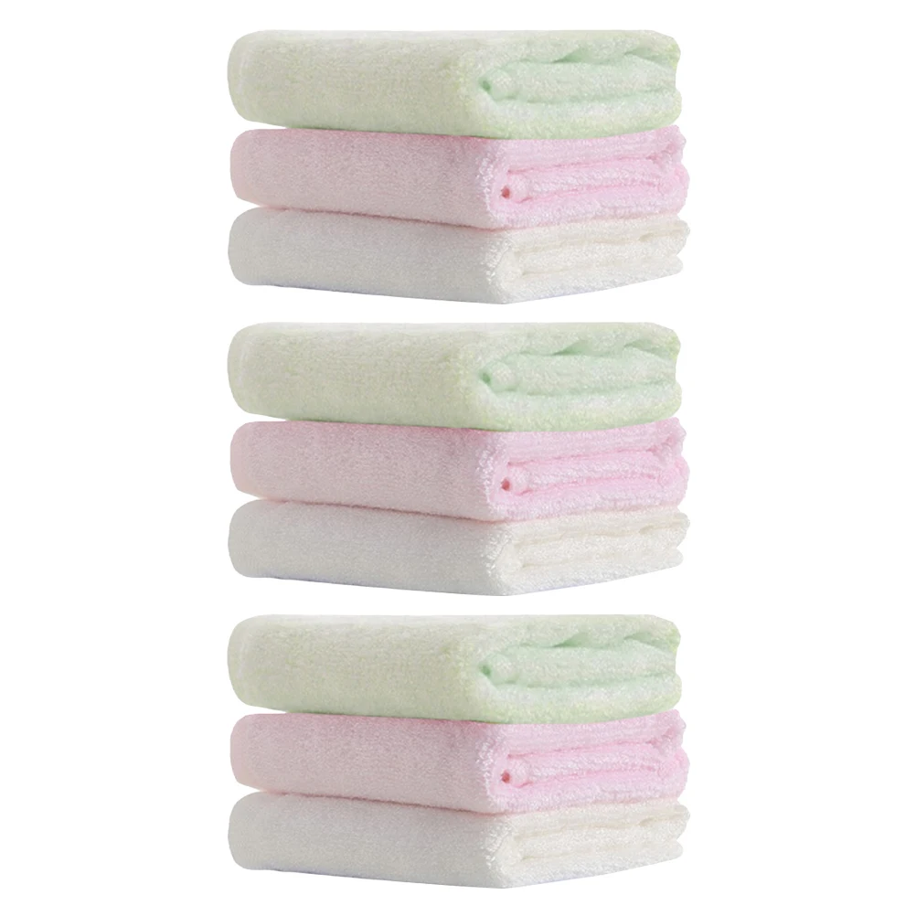 9 Pcs Bamboo Fiber Facial Towel Delicate Skin Baby Washcloths Newborn Absorb Premium Quality
9 Pcs Bamboo Fiber Facial Towel Delicate Skin Baby Washcloths Newborn Absorb Premium Quality