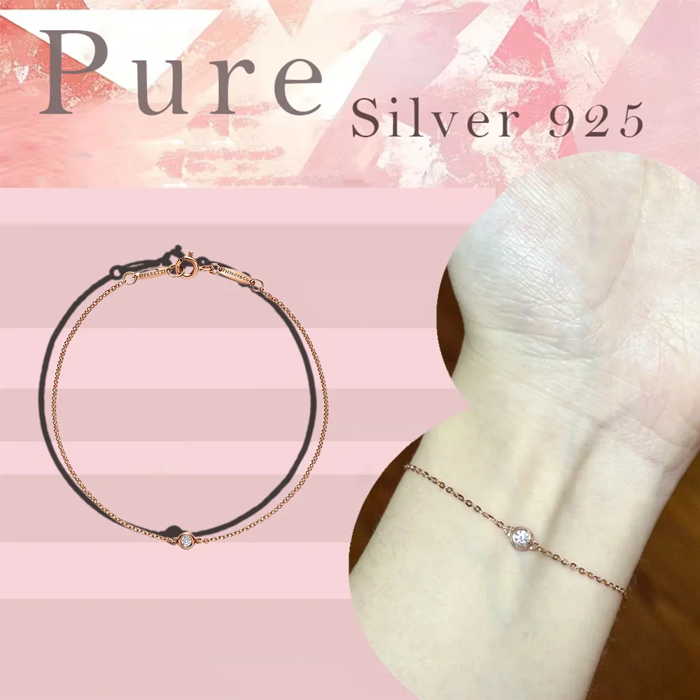 Sweet daily slim sterling silver bracelet S925 women's bracelet love anniversary gift party eye-catching accessory
Sweet daily slim sterling silver bracelet S925 women's bracelet love anniversary gift party eye-catching accessory