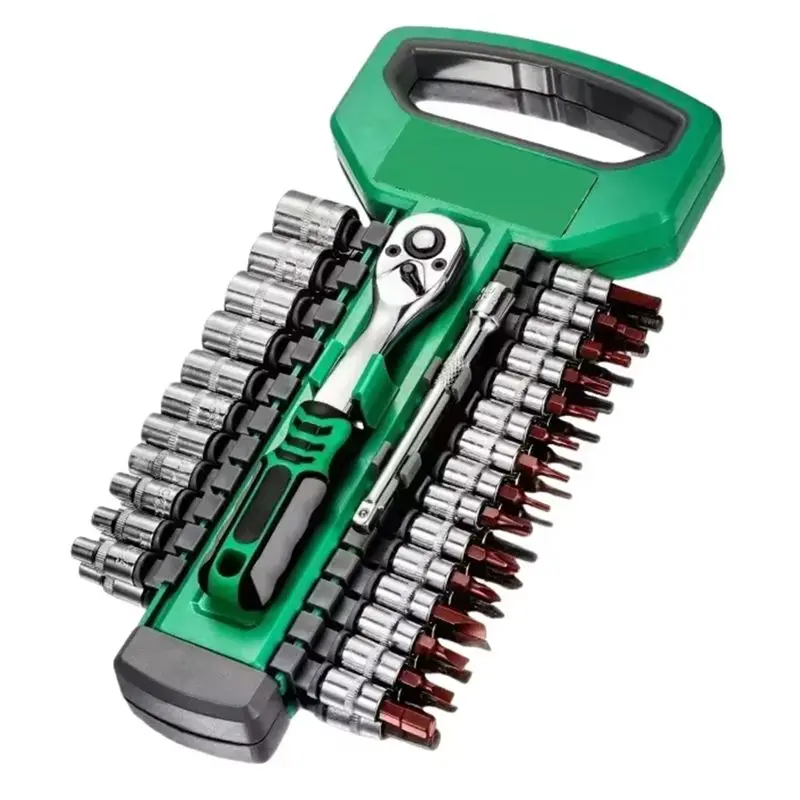 AT05-Wear-Resisting Auto Repair Ratchet Wrench Socket Cr-V High Hardness 1/4" Repair Spanner Car Repair Tool
AT05-Wear-Resisting Auto Repair Ratchet Wrench Socket Cr-V High Hardness 1/4" Repair Spanner Car Repair Tool